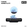 BT21 BABY PARKERINGSSKYLT / Mang,Koya/ Begränsad Utgåva/ Autentiska Officiella Varor, KPOP, KBeauty