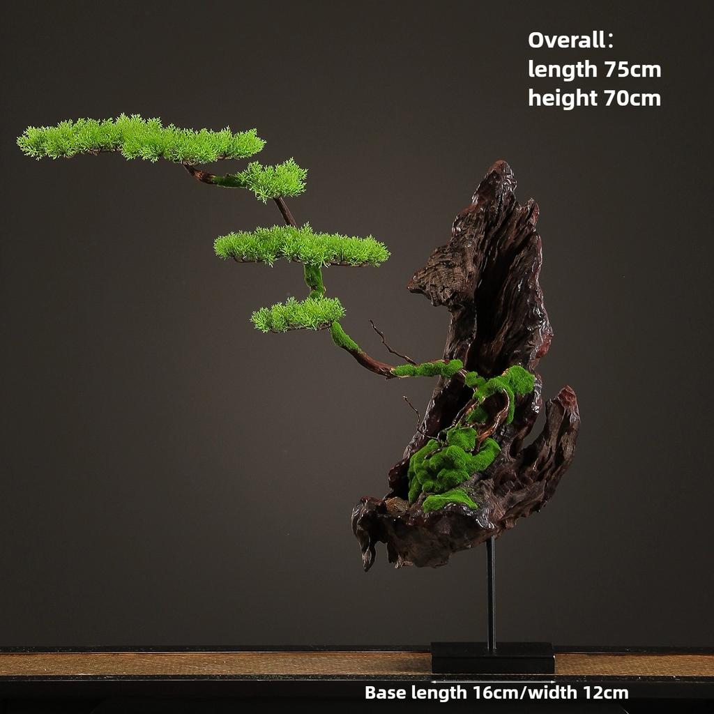 Weathered Wood Root Carving New Chinese Creative Entrance Desktop Ornament Decoration Office Living Room TV Cabinet Tea Room