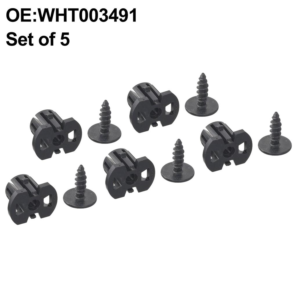 5PCS Engine Lower Guard Expansion Nut Screw WHT003491 For Tiguan ID For Aero