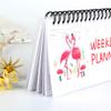 Korean Cartoon Spiral Weekly Planner Notepad - Portable Student Notebook with 4 Designs