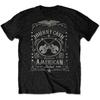 Johnny Cash JCTS11MB03 T-Shirt, Black, Large