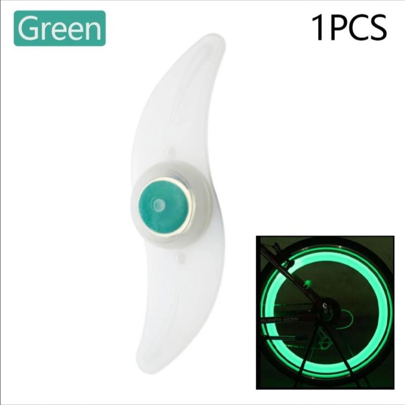 Bike Wheel Spoke Light Tire Lights 3 Mode LED Waterproof Bike Safety Warning Easy To Install Bicycle Accessories with Battery