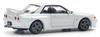 POP RACE Nissan R32 CRYSTAL WHITE Finished Product 1/64 GT-R -