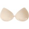 Beautiful Back Bra Inserts: Thin & Thick Latex Breast Pads, Women's Replacement Sponge for Separate Support, One-Piece Design