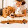 Plush Squeaky Dog Toys 5 Pieces Pet Plush Toys Interactive Biting Doll For Small Breed Aggressive Chewers Teething Training