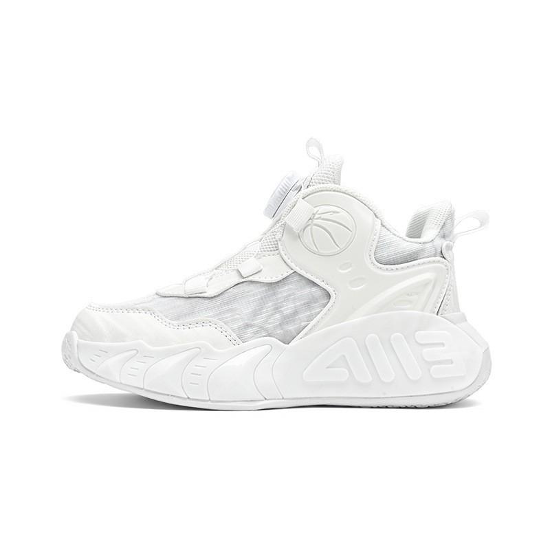 Boys White Mesh Running Sneakers Kids Breathable Sport Shoes School Daily Wear