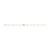 Gucci Interlocking Double G Pattern Bracelet Women bracelet Rose-Gold 729403J85405702