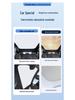 Electrostatic Sunshade Curtain for Changan Eado 2024: Heat Insulation, Sun Protection, Privacy, and Opacity.