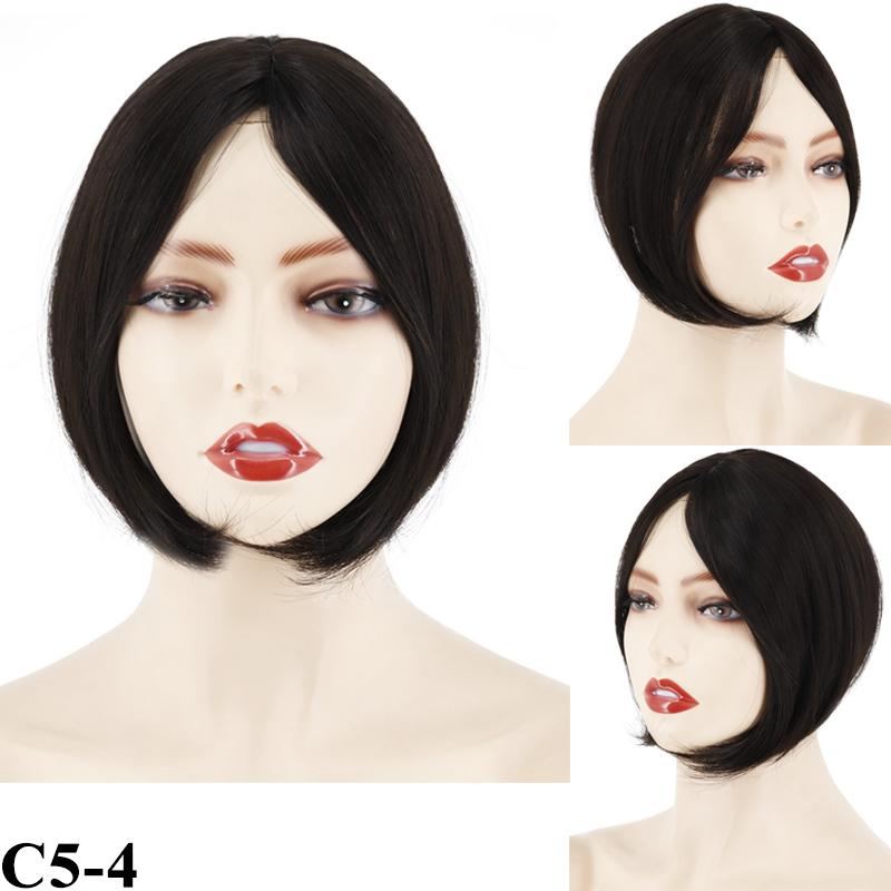 

LISI HAIR женские натуральные короткие волосы, заколка для наращивания волос на голове, чтобы покрыть выпадение волос, белые волосы, парик из синтетического волокна, ежедневное использование