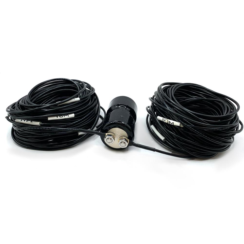 5-50MHz HF Horizontal Dipole Antenna Ham Radio Shortwave Antenna Horizontal Balun Antenna for Emergency Communication