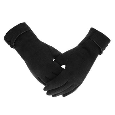 1 Pair of Winter Gloves Thermal Gloves Outdoor Warm Mittens Warm Touch Screen Gloves Full Finger Mittens Windproof Cold