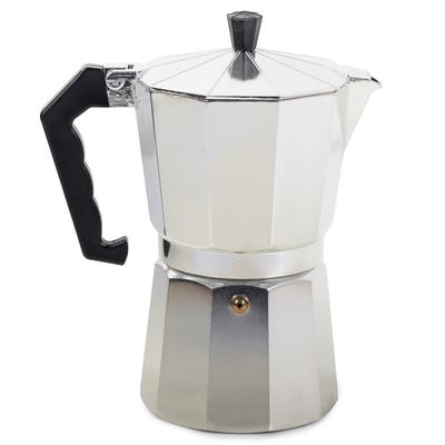 Cafetière 9 tasses, 450 ml, aluminium