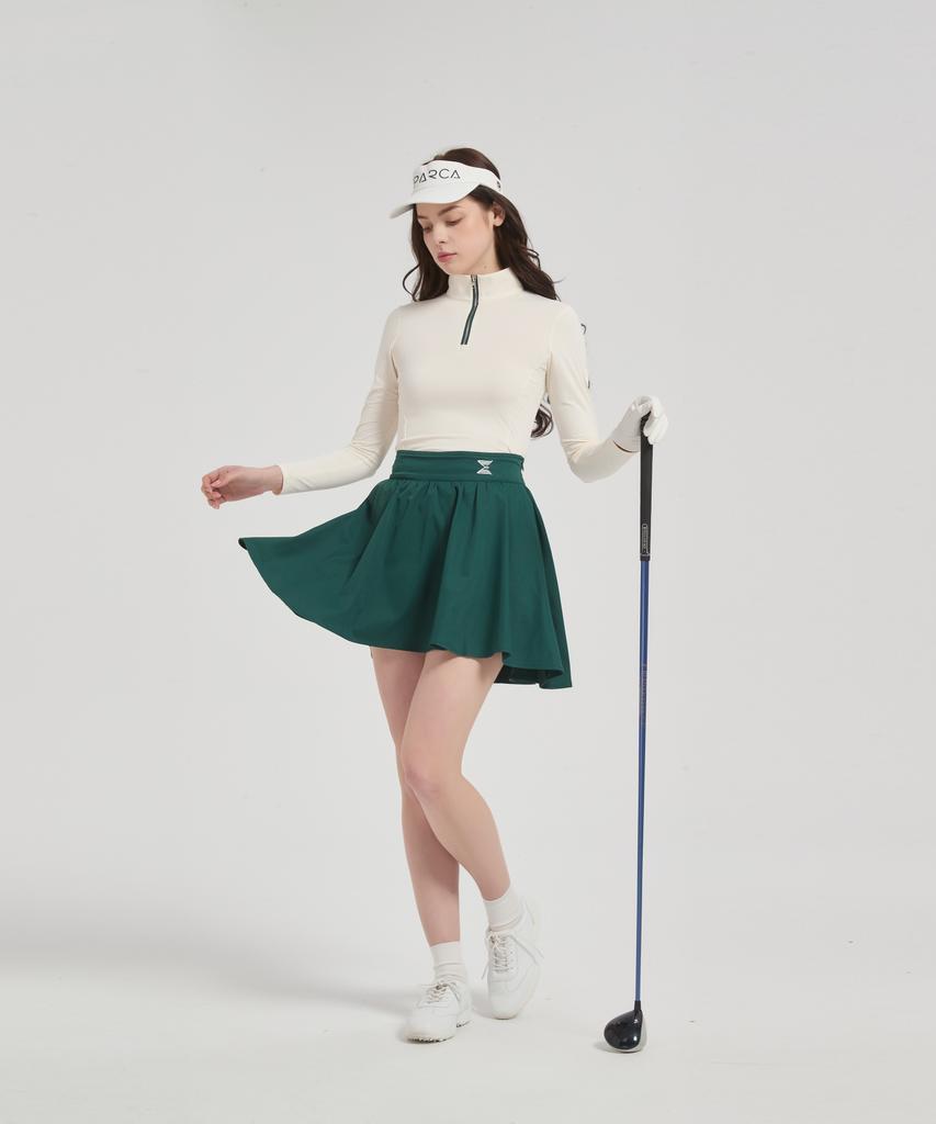 I Parka Pine Tree High-Waisted Flare Skirt