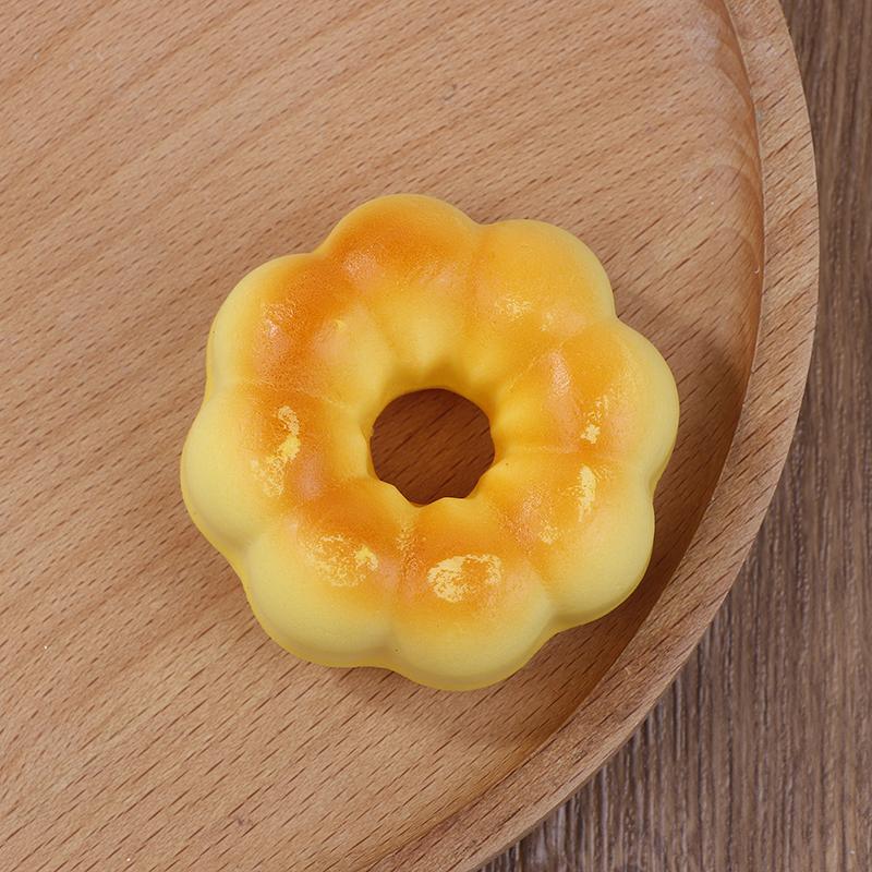 Creative Simulation Donuts Squeeze Stress Relief Toys Spoof Artificial Food Slow Rising Squeeze Toys Spoof Tease People Toy