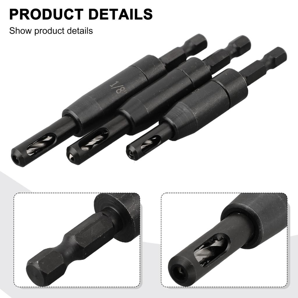 Hinge Tapper Adjustable Holes Self Tapper Working Efficiency Adjustable Core Drill Bit Core Drill Bit Set