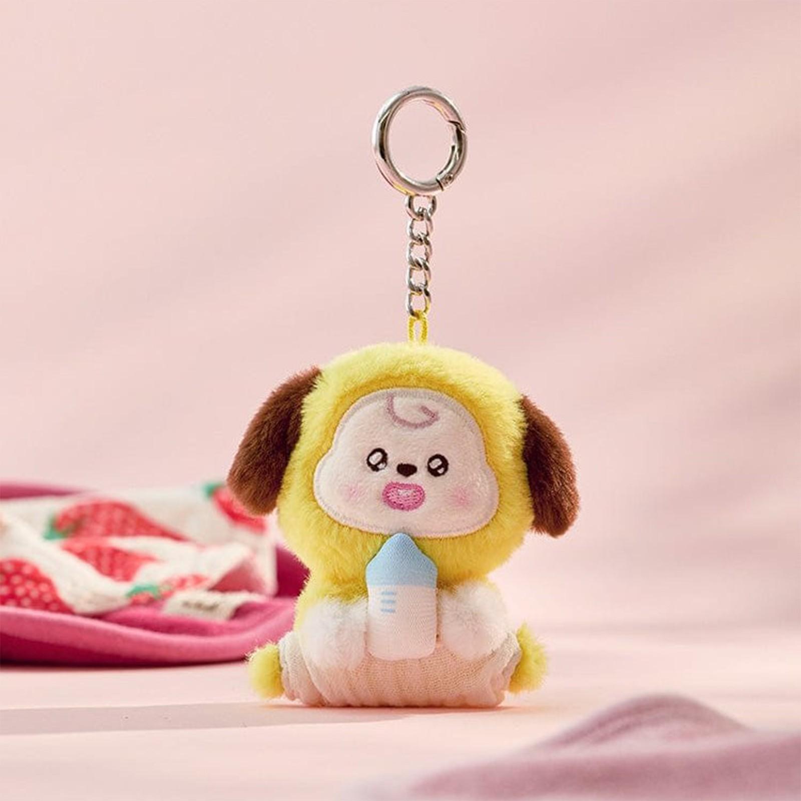 

Плюшева лялька-підвіска брелок Наповнена лялька, Веселий і милий подарунок для фаната, Периферія ідола K-pop брелок (1 шт) One Size