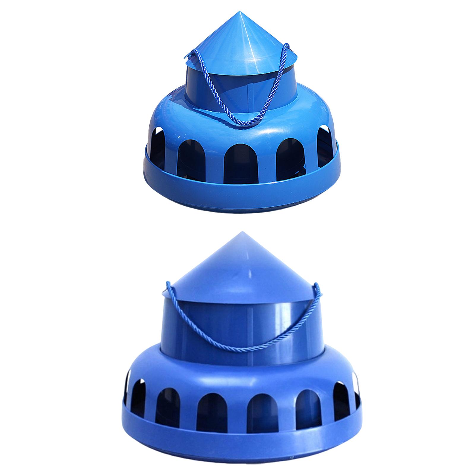 

Pigeon Feeder Hanging Poultry Feeder Multi Holes Bowl Feeding Dish Food Dispenser for Cockatiel Duck Backyard Chook Hen Quail 12 hole