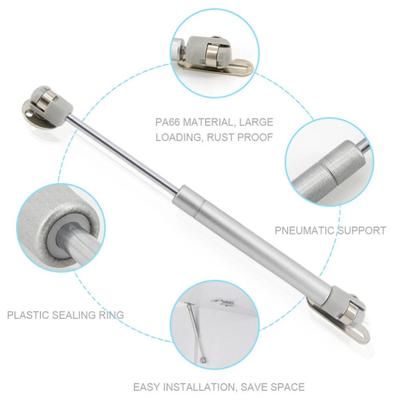 12Inch Copper Force Cabinet Door Lift Support Gas Strut Hydraulic Spring Hinge Kitchen Cupboard Hinge Furniture Hardware 2/4Pcs
