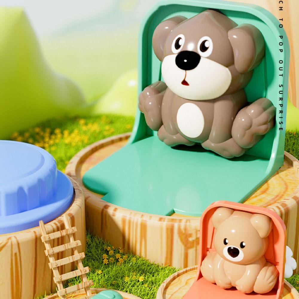 Cartoon Animals Interactive Animal Toy Box Montessori Animal Sensory Toy  Exercise Baby Fingers