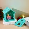 Christmas Tree Candle House Silicone Mold Set Holiday Candle House Mold Silicone Christmas Tree Mold For Seasonal Decors