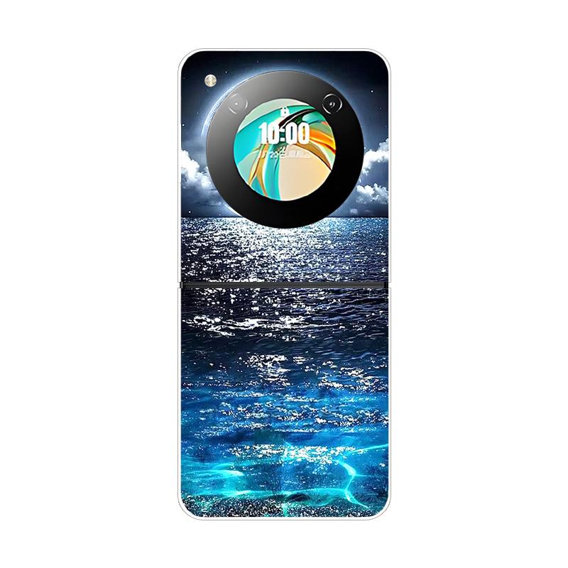 Pevný PC kryt pre ZTE Nubia Flip 2 Nárazuvzdorné puzdrá na telefón pre ZTE Libero Flip 2 5G Zadný priehľadný kryt Flip2 Coque Funda