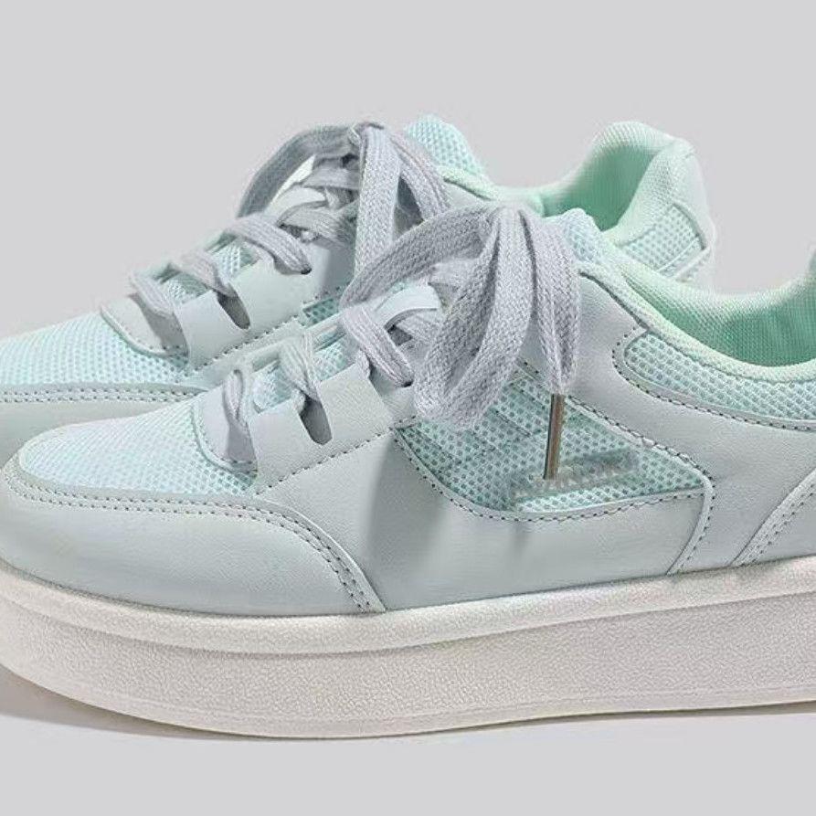 Versatile Trendy Sports Shoes Women's Summer New Casual Breathable Student Lightweight Shoes High-value Board Shoes