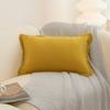 Bohemian Fringed Washed Cotton Pillowcase Premium Modern Minimalist Sofa Cushion Cover Luxury Cozy Living Room Pillow Cover