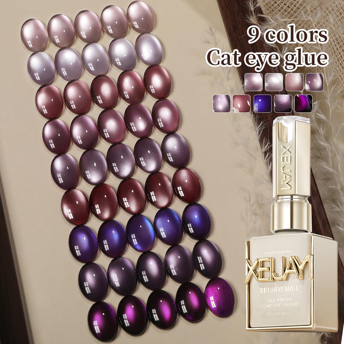 

2025 Chameleon Cat Eye UV Gel Nail Polish Set for Salon Manicures