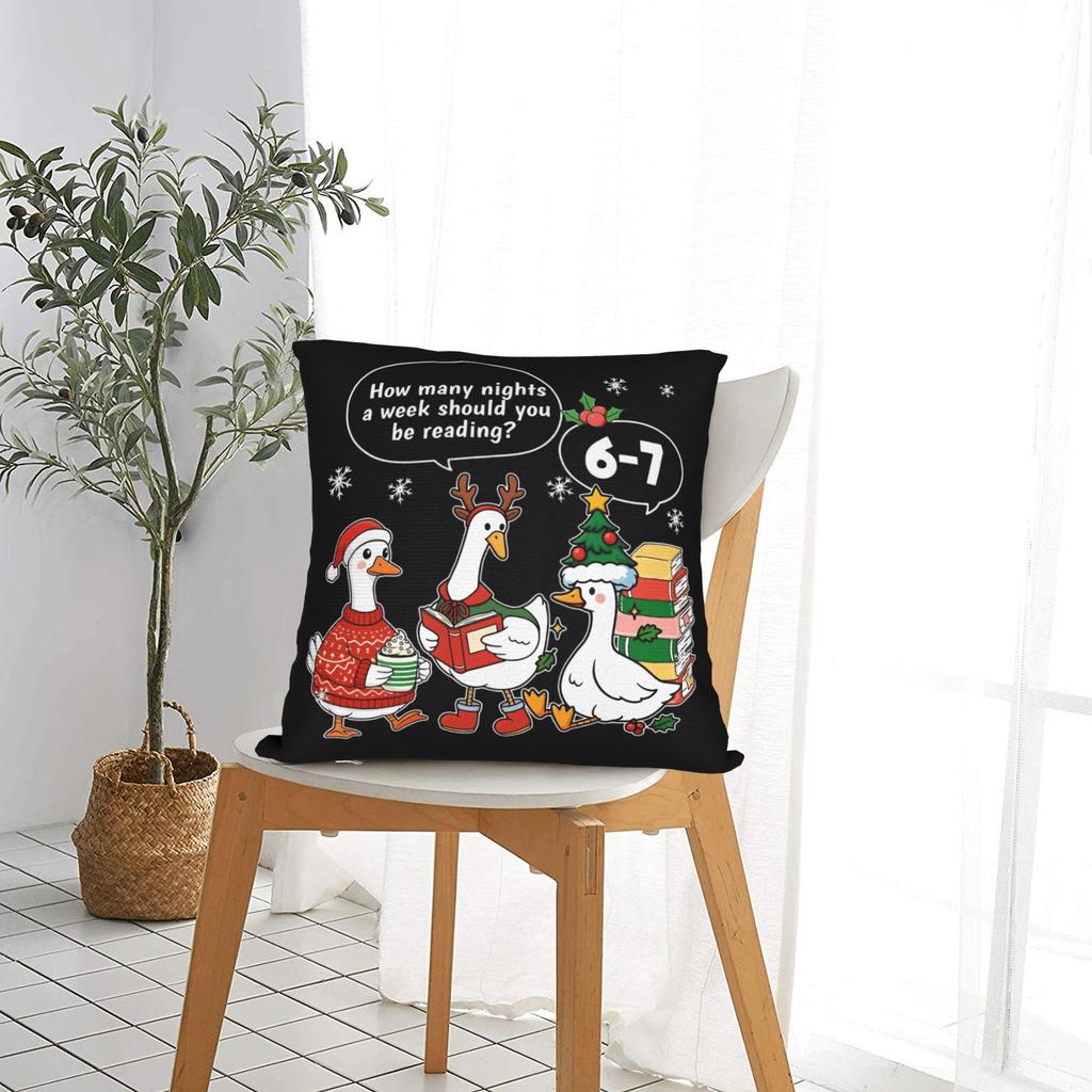 Pillow Cover Teacher 67 How Many Nights a Week Should You Be Reading  Kawaii Pillow Case For Living Room Sofa Pillowcases