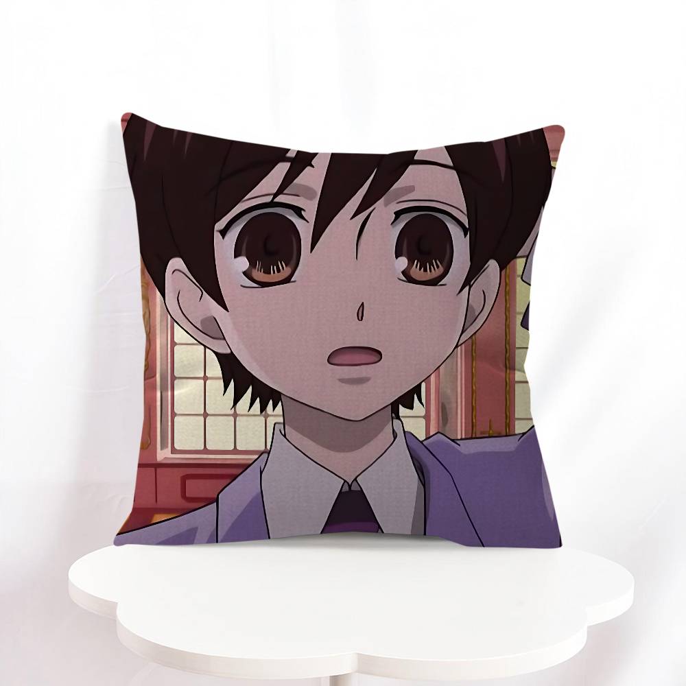 H-Haruhi Fujioka Cartoon Ahornblatt Design Kissenbezug Fröhliche Herbsternte Dekor Feiertagsdekor Kissenbezug