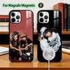Bill-Tom Kaulitz Tokio Hotel Handyhülle Für iPhone17,16,15,14,13,12,11 Plus,Pro Magnetisch mit Magsafe Kabelloses Laden