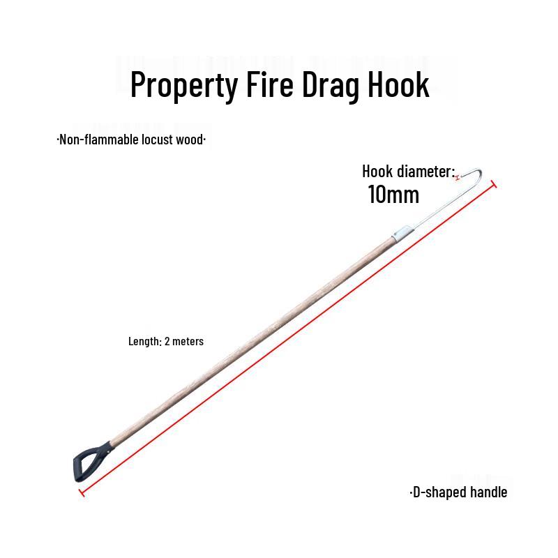 Chuanjunxing Electric Bicycle Emergency Insulated Tow Hook 2m D-handle