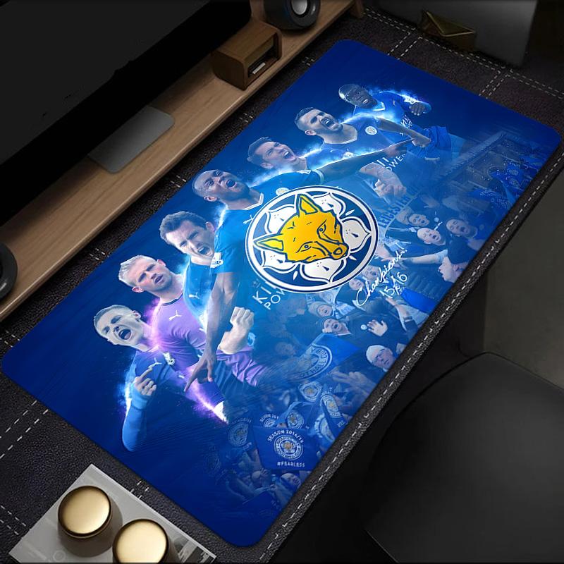 Leicester Football Club Crest Mouse Pad, Rubber Base, Mouse Pad for Gamers and Office Use, Gaming Desk , Easy To Clean Mat Christmas fan gifts