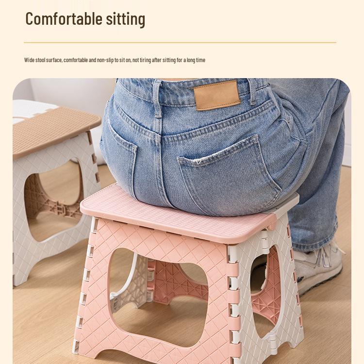 Compact Portable Folding Chair for Camping, Fishing, Beach, and Queuing