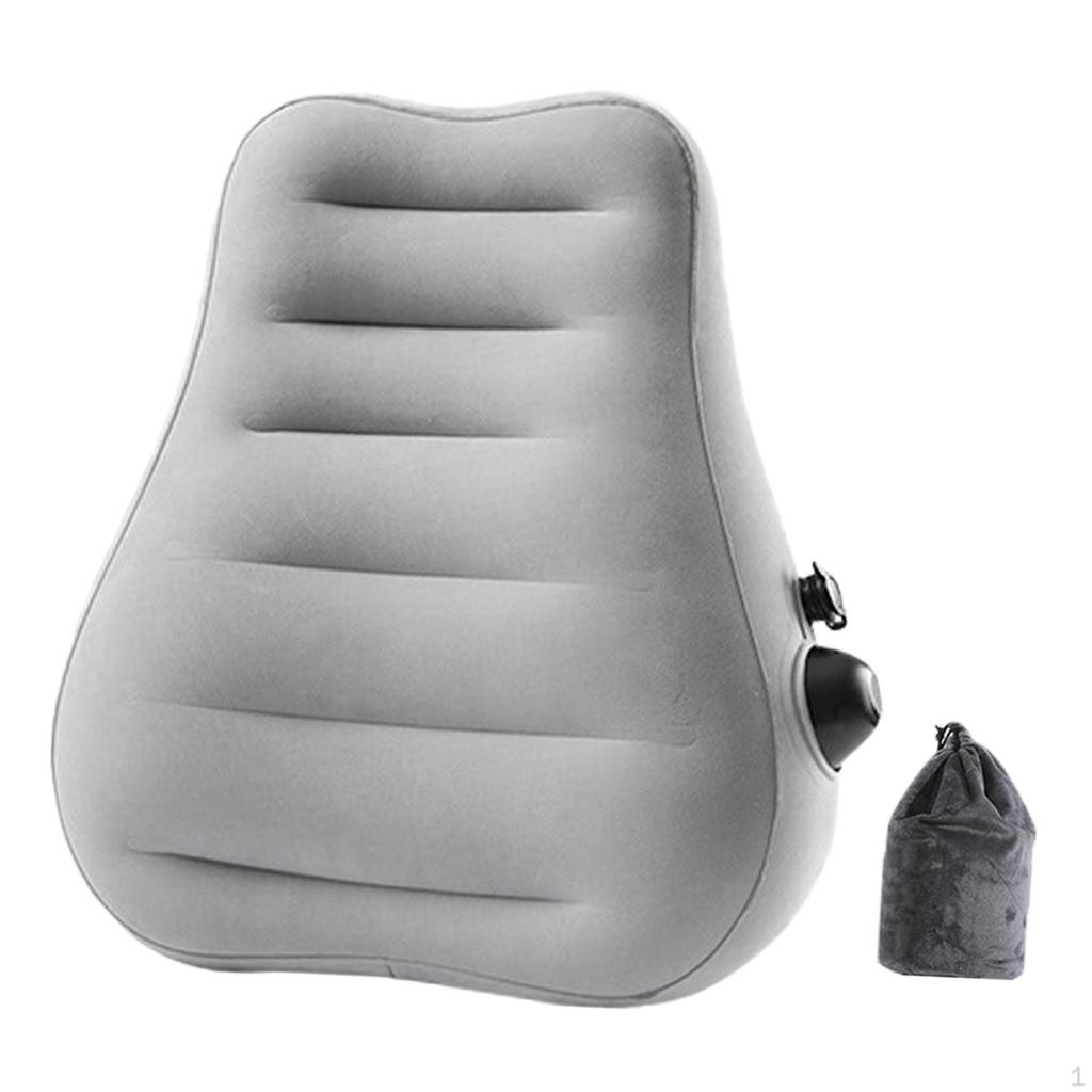 Inflatable Lumbar Pillow Wedge for Travel,Soft,Travel Pillow,for