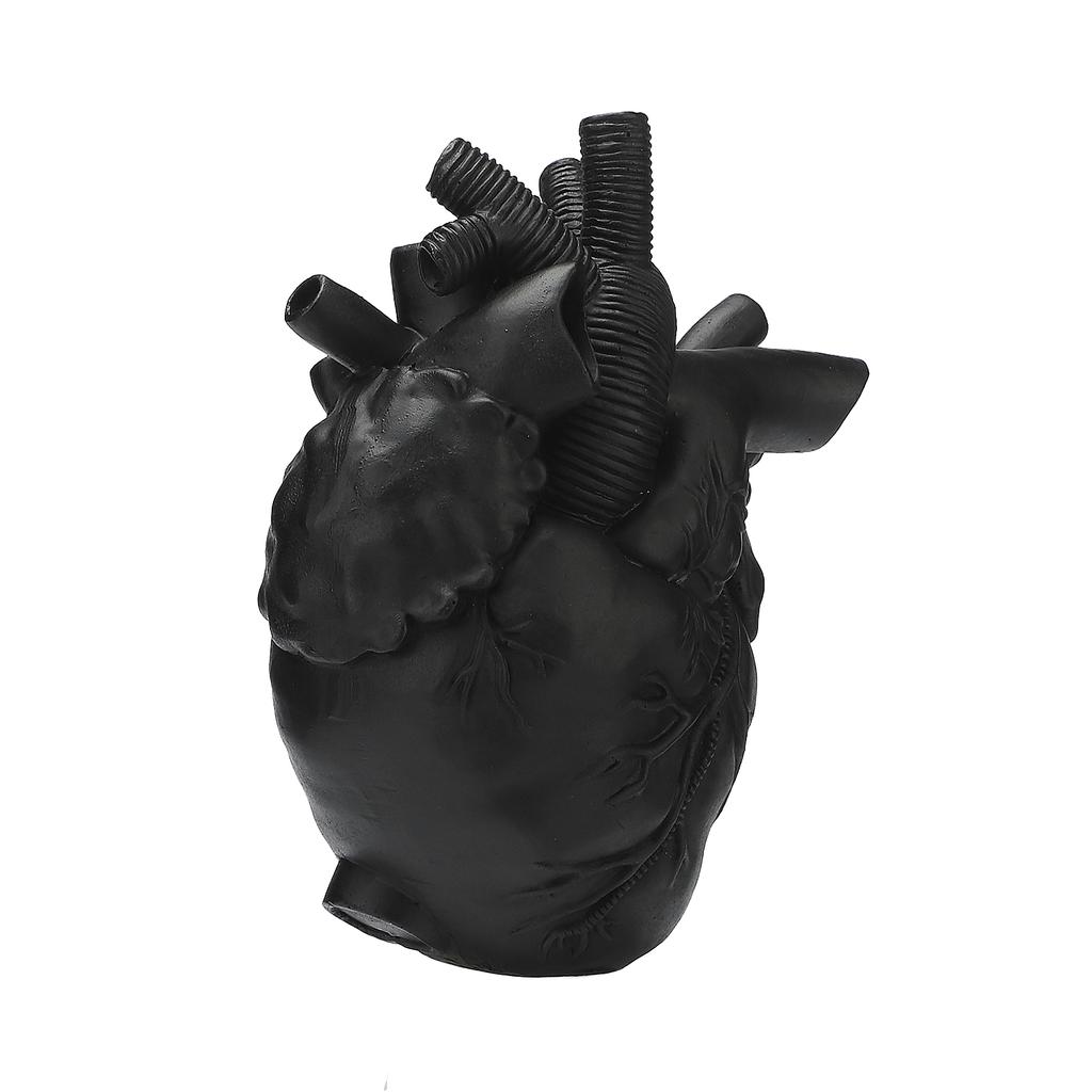 Wazon w kształcie serca Unikalny żywiczny dekoracyjny wazon na kwiaty do dekoracji domu, salonu, biurka