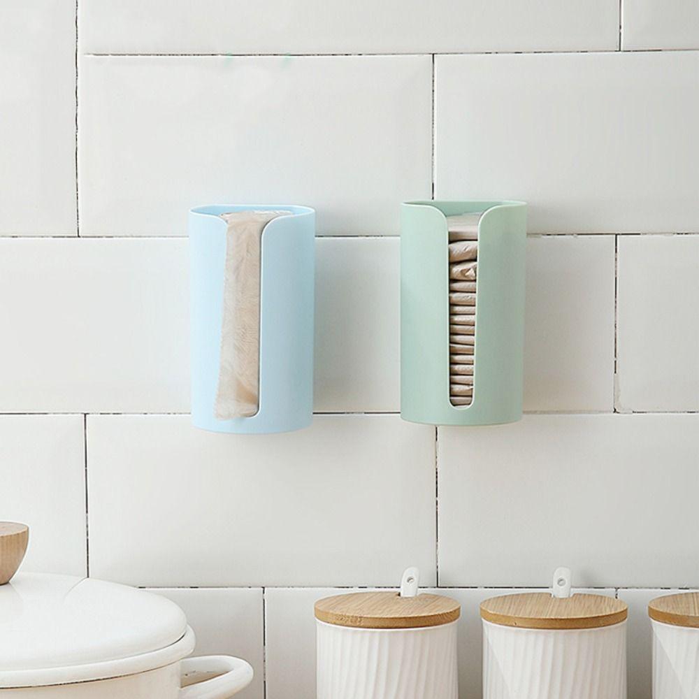 

Навесной подвесной контейнер без гвоздей с ватным тампоном, контейнер для хранения, держатель для мешка для мусора, диспенсер для мешка для мусора