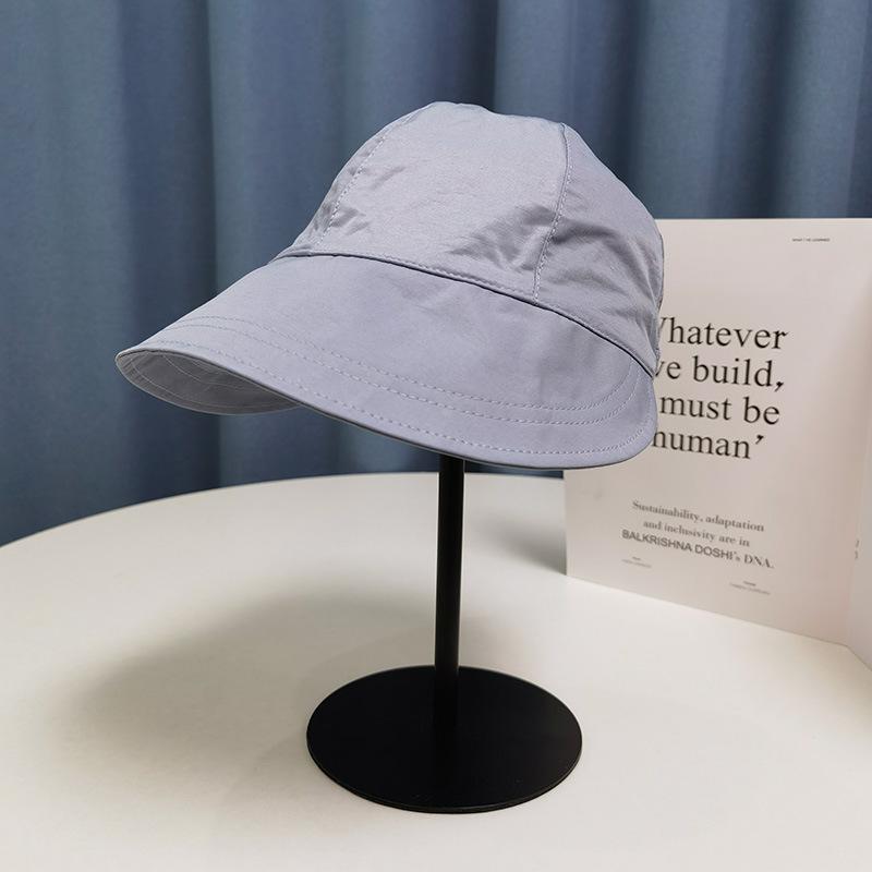 Spring and summer sunscreen UV protection large brim sun hat women