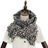 Thick Cashmere Scarf For Women Leopard Print Tippet Pashmina Shawl And Wrap Design Luxury Brand Blanket Stole Bufanda Echarpe