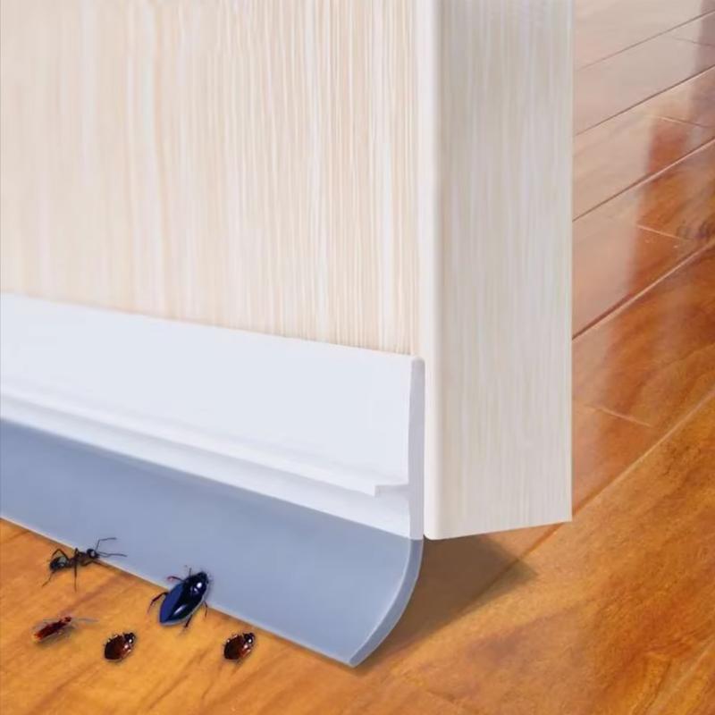Window Door Bottom Seal Strip Door Draft Stopper Dust Noise Insulation Weatherstrip Weather Window Rubber Seal Gap Sealing Tape