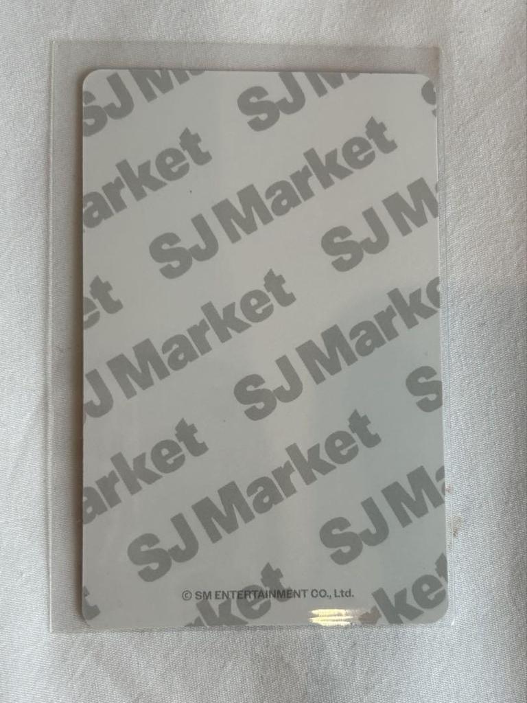 [USED] Super Junior Sj Market 100,000 Won Bonus Trading Card Donghae