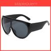 Oversized Sport Sun Glasses With Uv400 Protection For Outdoor Activities And Fashion Enthusiasts