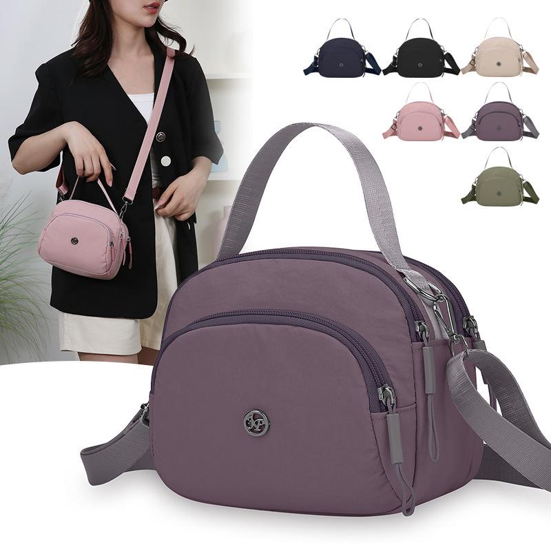 Women's Bag Single Shoulder Casual Small Shoulder Bag Waterproof Oxford Handbag Crossbody Phone Bag