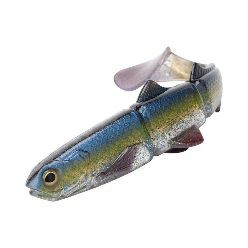 Künstlicher Swimbait Salzwasser T-Schwanz Köder 16cm/22cm Weichköder Paddelschwanz Angelköder Swim Baits