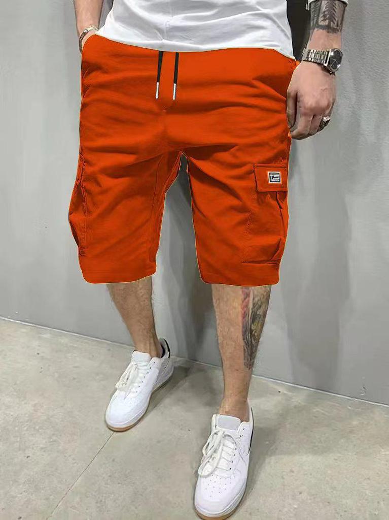 Herren Übersee Sommer Cargo Shorts - Amerikanische & Europäische Größe, Strand- & Fünf-Punkt-Stil, Koreanisches Design