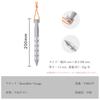 Boundless Voyage Titanium Set of Lightweight with Reflective for Hard and Rocky Snow Pegs for Tents and Solid Stakes for Solo and Outdoor Includes