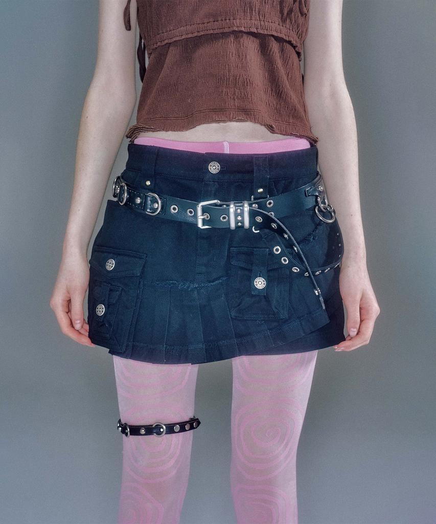 Beikeonteuakaibeu Kathy Cargo Mini Skirt (2Color)
