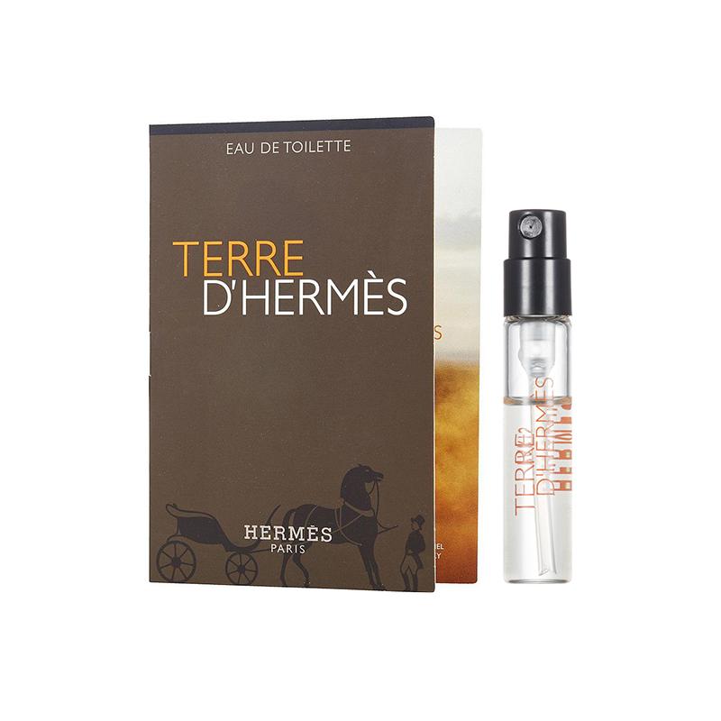 Hermes Terre d Hermes Мужская туалетная вода Пробник Туалетная вода EDT Грейпфрут Кедр 9611554 2мл-2мл коричневый