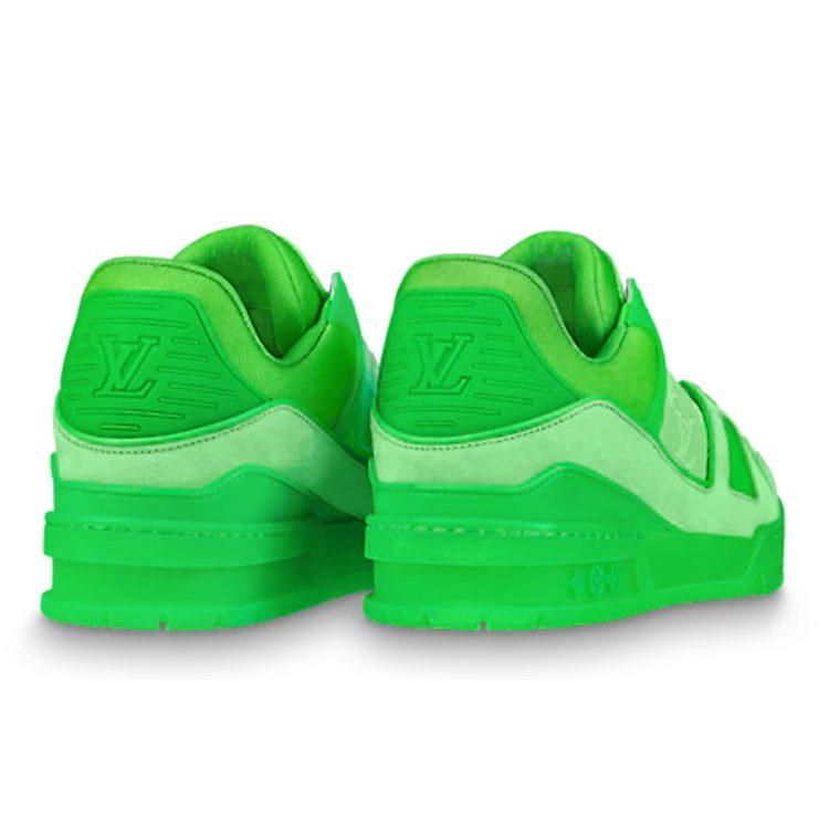 Louis Vuitton Trainer 'Fluorescent Green Monogram' 1A8KD8