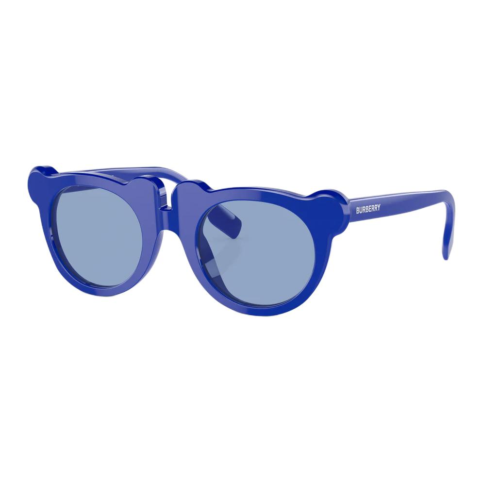 Burberry Fresh Personality Design Irregular Shape Sunglasses Kids sunglasses Blue 0JB4355F-397372 Basic Packaging-Eyeglass Case+Box,43,Blue